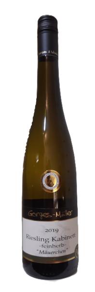 2019er Riesling Kabinett "Mäuerchen" feinherb